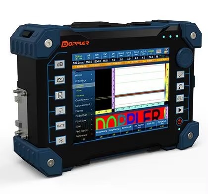 DOPPLER ultrasonik kusur dedektörü tahribatsız Ultrasonik Test Cihazı